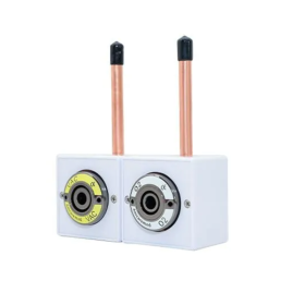 Outlets for CO₂ and vacuum