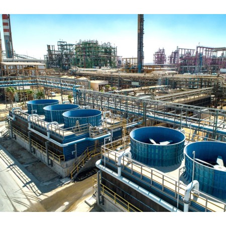 High-flow fan cooling towers