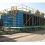 Low-flow fan cooling towers