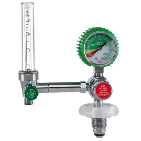 Durchflussmesser-Regler mit kolbenprinzip