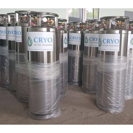 Vertical cryogenic cylinder 2