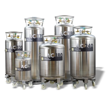 Vertical cryogenic cylinders